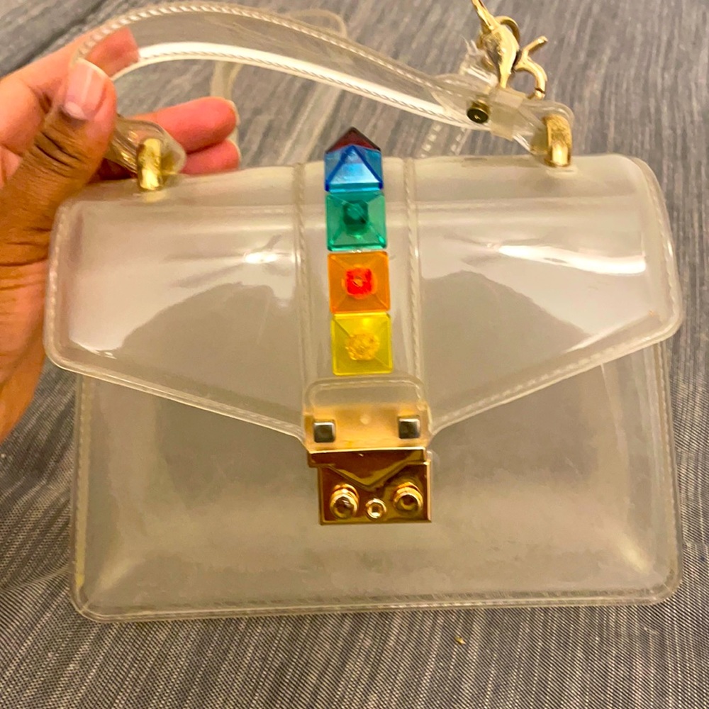 Cute PVC clutch